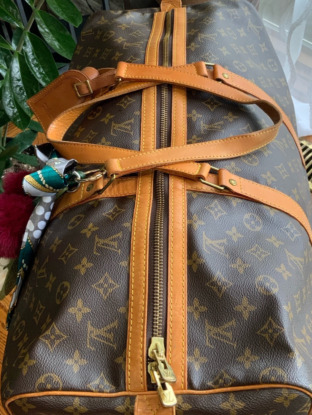 ❌ SOLD ❌ Louis Vuitton Keepall 55 Monogram Travel Bag | Entrupy COA - Picture 6 of 16